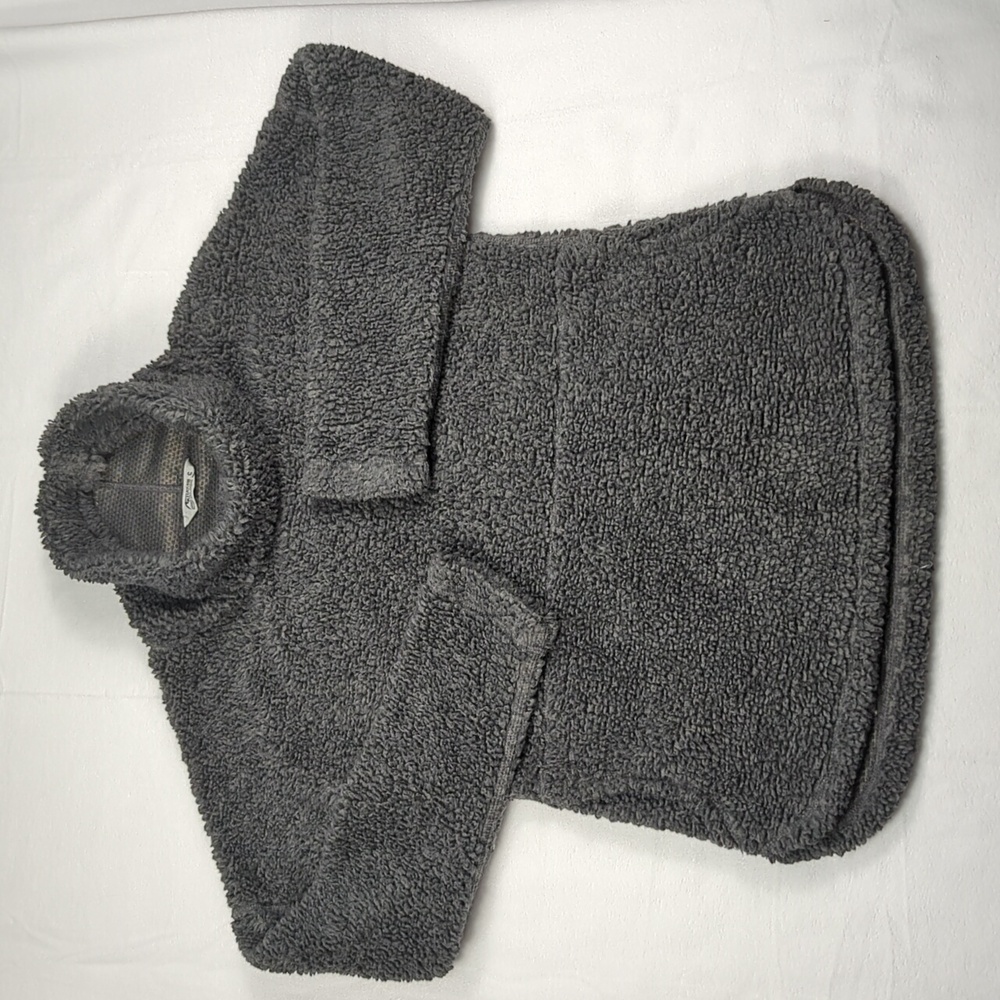 Mountain Khakis Women's Apres Sherpa‎ Sweater Relaxed Fit Slate Gray Size Small